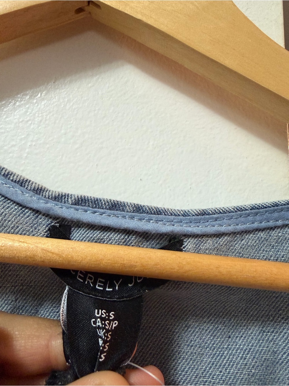 Sincerely Jules Light Blue Denim Jumpsuit - Picture 4 of 5
